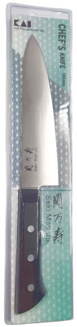 Seki Man Ju 關萬壽 主廚刀, 銀色刀刃, 1支
