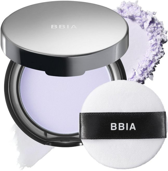 BBIA Eau Powder 控油定妝蜜粉 輕盈透氣 柔焦美肌, LAVENDER PURPLE, 1個