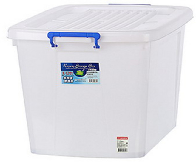KEYWAY 聯府 K-300 13L 收納箱 置物箱, 白色, 1個