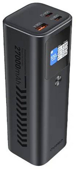 Choetech B670 數位顯示PD140W快充行動電源 (27000mAh), 詳見包裝