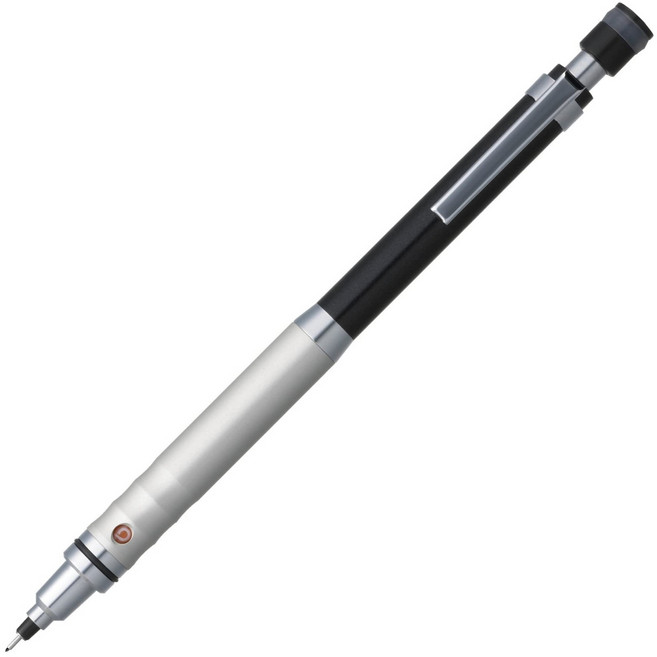日本UNI三菱鉛筆 KURU TOGA不斷芯ADVANCE自動出芯0.5mm自動鉛筆M5-1012, 1個, 墨黑色