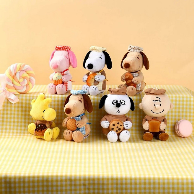 Peanuts 史努比 烘焙系列 造型吊飾, 1個
