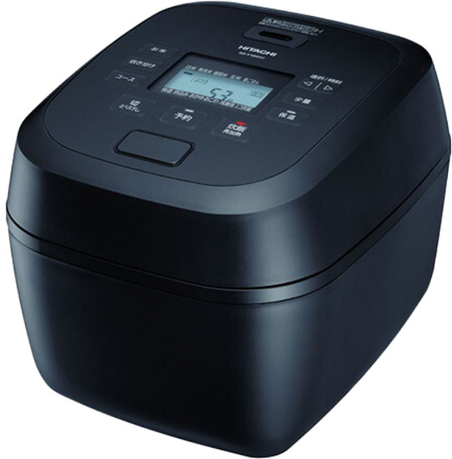 HITACHI 日立 家用電子鍋 5.5人份 RZ-Y100HJ, 黑色, 單一商品