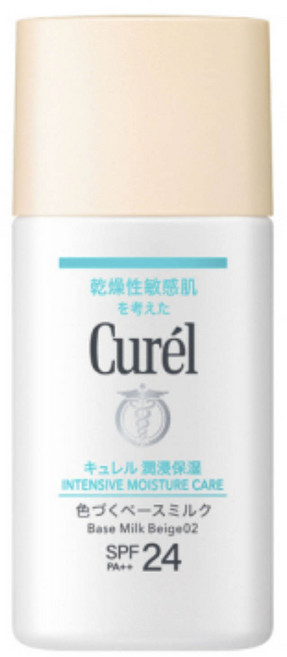 Kao 花王 Curel潤浸保濕潤色妝前乳 30ml, 1瓶, Beige 02