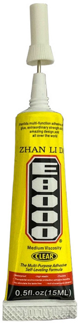 E8000 15ML 萬用膠水 萬能膠水黏著劑 黏膠 黏著劑 快乾膠 三秒膠, 1個