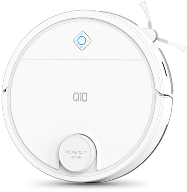 HOBOT LEGEE 雷姬掃拖地機器人 智能導航 自動回充 低噪音, 白色, Q10