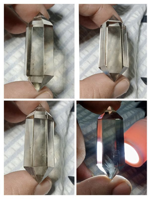 《晶棋》黃水晶雙尖活力覺醒項鍊 閃耀蜜糖色 藍針隐山設計 增添個人魅力