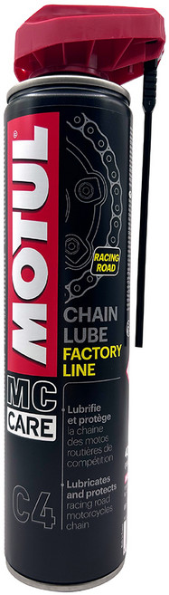 MOTUL 鏈條油工廠線 C4 鏈條保養潤滑噴霧, 1個
