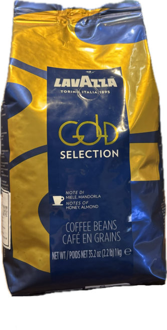LAVAZZA 拉瓦薩 黃金嚴選咖啡豆 蜂蜜杏仁香, 1kg, 1包, Whole Bean