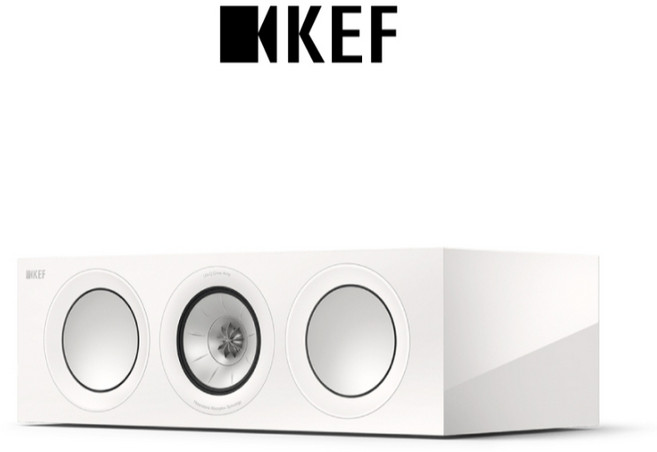 KEF R2 META 精巧三音路中央聲道揚聲器, 白色