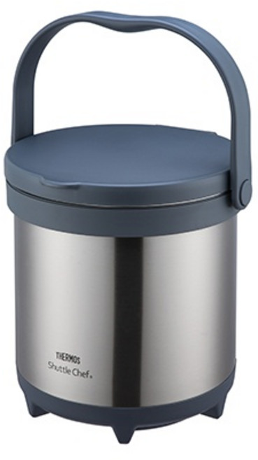 THERMOS 膳魔師 TCRA-4500/4501 真空燜燒鍋/提鍋, 不锈鋼色, 1個