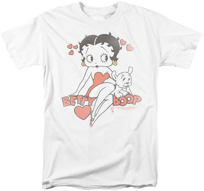 ROCKPANDA Betty Boop Classic With Pup 반팔티