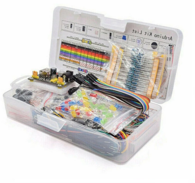 Arduino UNO入門套件 R3開發學習實驗基礎Kit單片模版 開發迷你實驗室 LAB 科學, 1個, UNO R3 入門套件組
