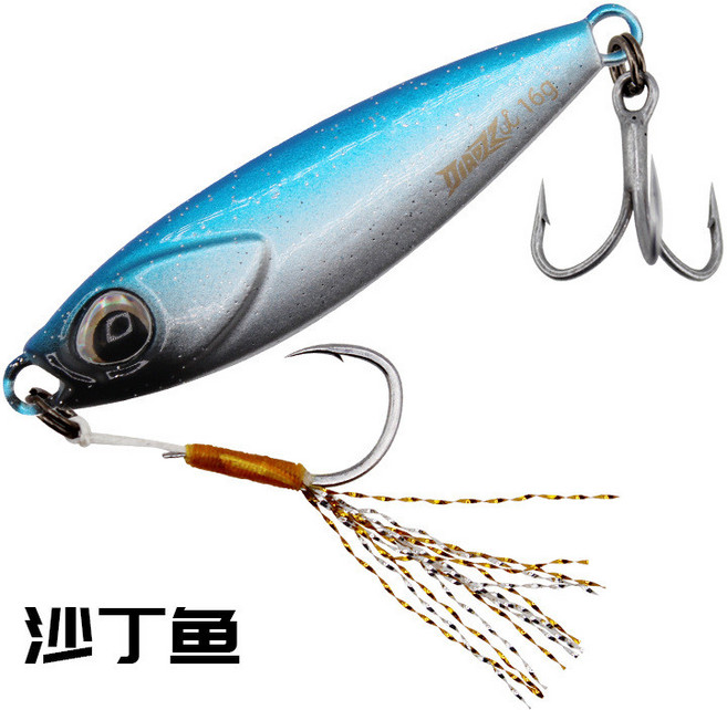 DIAZKC 顫妖鐵板 16克 假餌, 沙丁魚,10克, 1個, 10克