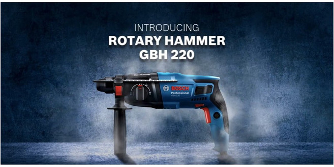 博世 GBH 220 四溝鎚鑽 GBH 2-24DRE / GBH 2-26RE 可參考 - 原廠保固, 1個, GBH 220,不加購