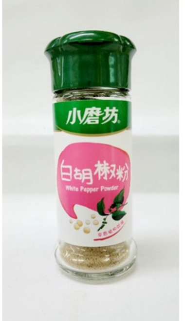 小磨坊 義大利香料, 白胡椒粉 30g <純素>, 小磨坊, 白胡椒粉 30g