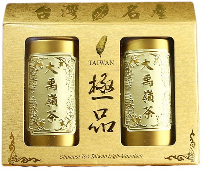 茶香四溢 奢華大禹嶺, 1套, 禮盒(4兩), 75g, 2個裝