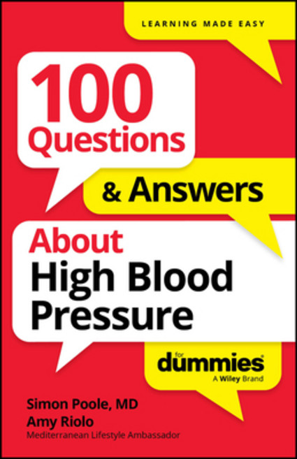 (英文圖書)100 Questions & Answers about High Blood Pressure for Dummies 平裝版, 英文