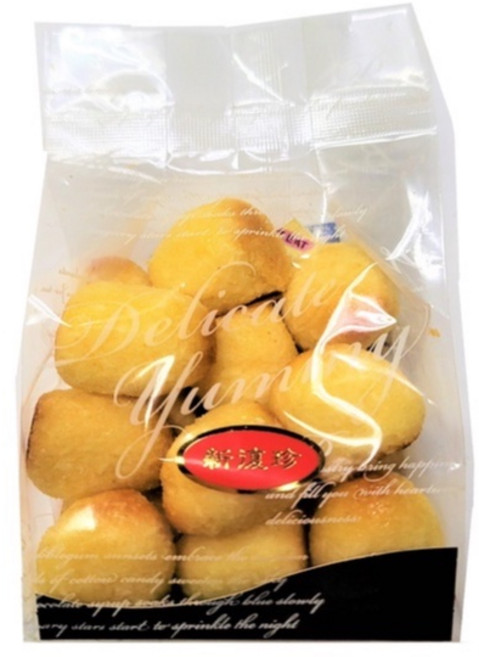 新復珍 奶油椰子粒小點心, 1個