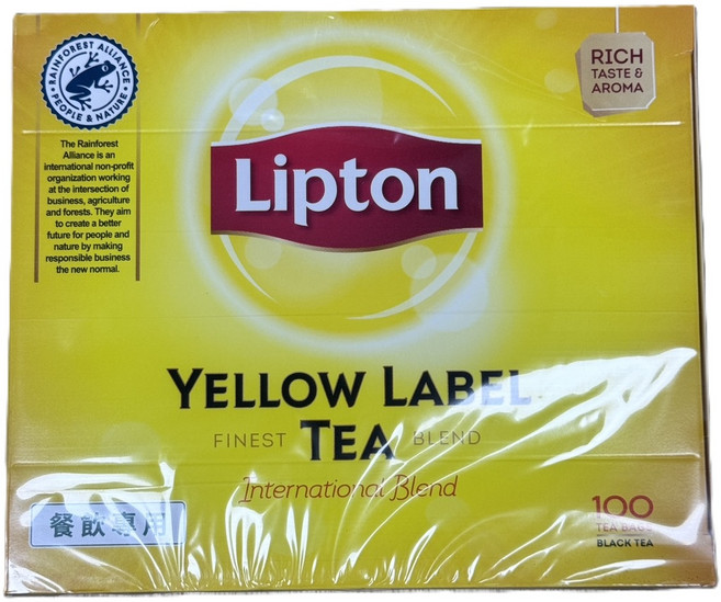 Lipton 黃牌紅茶國際綜合包 rich taste & aroma, 2g, 1, 100