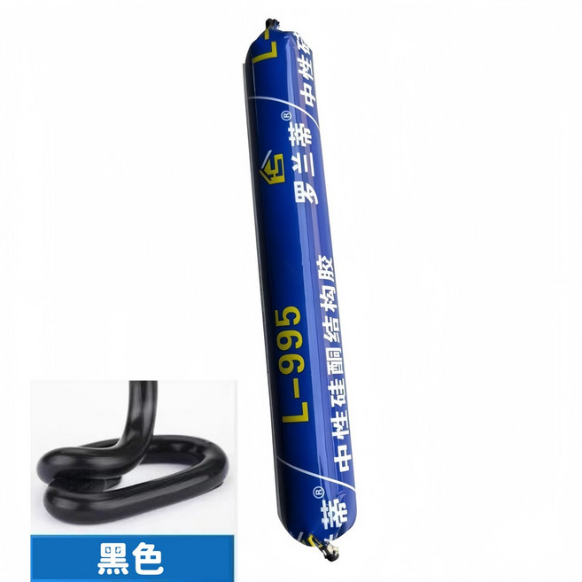 L-995 中性矽酮結構膠 防水防漏 持久密封, 1個, 黑色