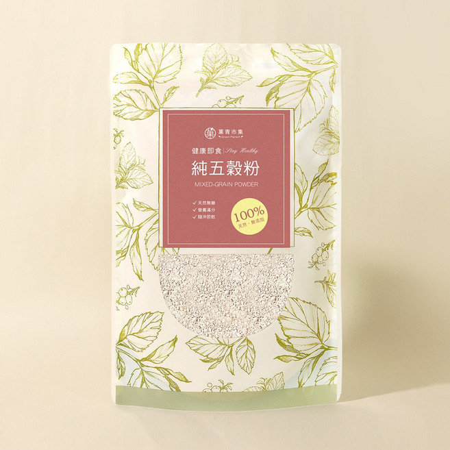 菓青市集 五穀粉, 1個, 五穀粉 袋裝補充包400G