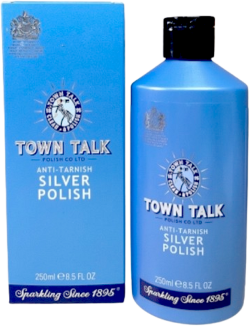 Town Talk 英國原廠銀飾清潔乳250ml 輕鬆恢復銀飾光澤