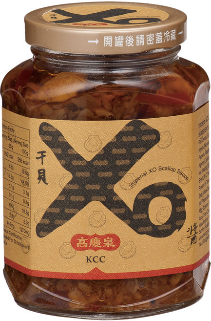 高慶泉 干貝XO醬 (公司直售) 不添加防腐劑, 350g, 1個