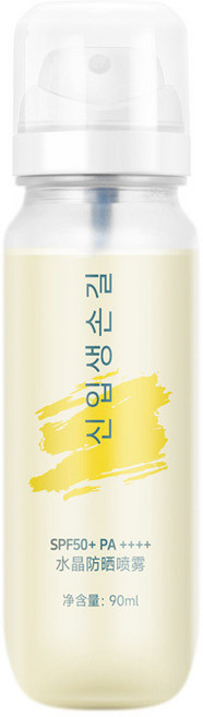 冰感水晶防曬水 SPF50+ PA++++ 90ml, 1個, 冰感水晶防曬水 - 90ML