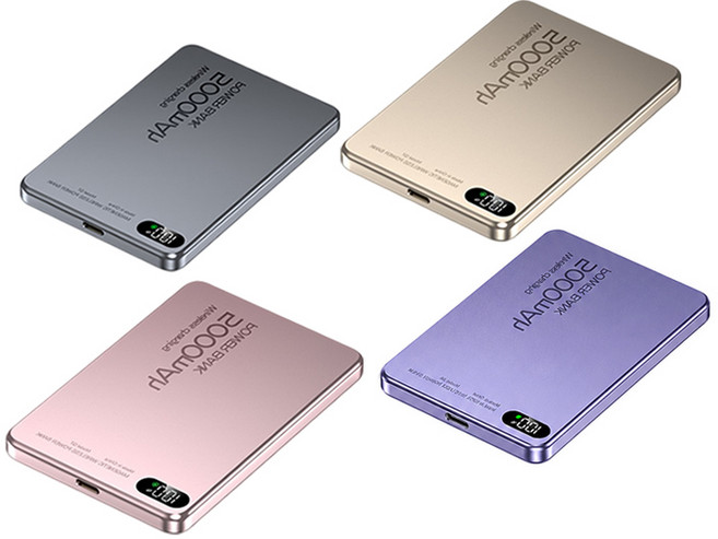 【BSMI NCC雙認證產品】三合一外接電池 行動電源 MagSafe 磁吸充電 10000mAh 可充手錶耳機 無線充電 行動充, 櫻花粉【優先消耗+雙彈窗】5000毫安, 櫻花粉, 5000毫安, N/A