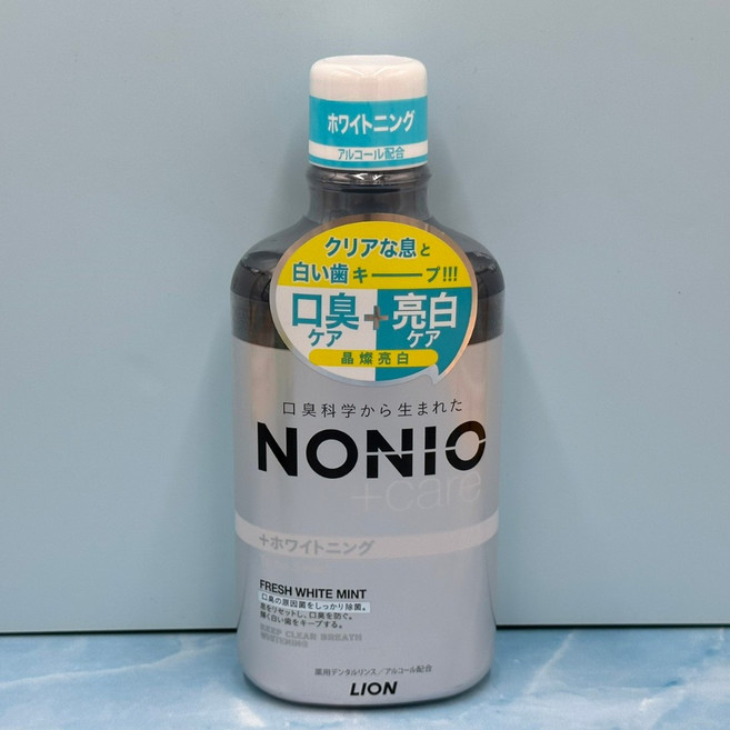 獅王 LION NONIO 漱口水 600ML, 1個