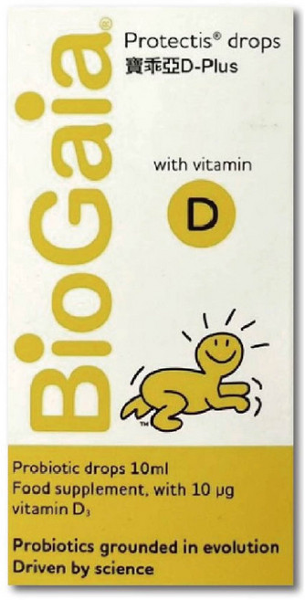 寶乖亞D-Plus 10ml 羅伊氏乳酸桿菌+維生素D3滴劑 葵花籽油基底 台灣公司貨, 1個