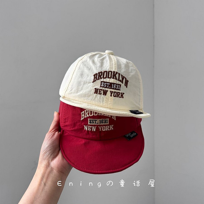 兒童鴨舌帽 速乾遮陽軟簷棒球帽