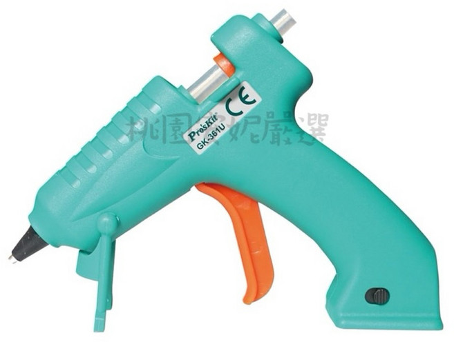 Pro'sKit 寶工 USB鋰電熱熔膠槍 GK-261U, 1個