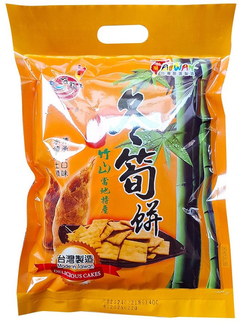 海龍王 冬筍餅, 1個, 140g