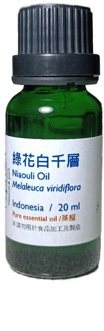 綠花白千層精油 - 新喀里多尼亞, 1個, 20ml