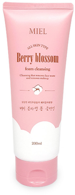 미엘 베리블라썸 폼클렌징 200ml, 1개