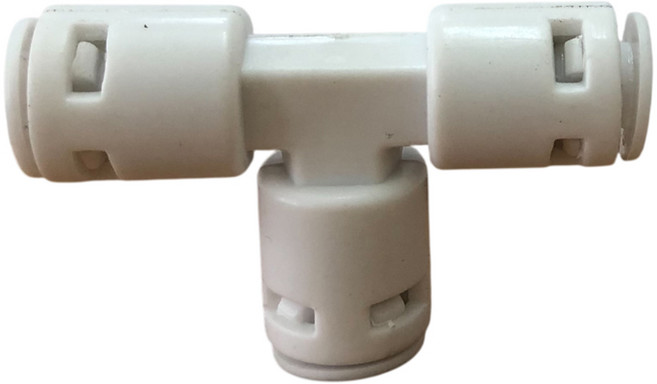 RO淨水器 免卡扣 T型三通, 1個, RO三通 2分管用 (6.5mm)