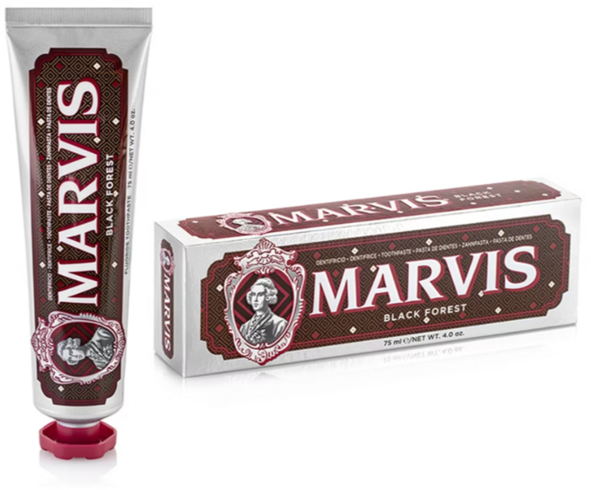 MARVIS 經典黑森林牙膏, 4.0 oz., 1個, 75ml