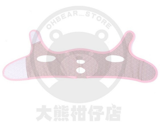 提拉V臉繃帶 美容面雕睡眠面罩 瘦臉神器, 1個, 無痕瘦臉面罩