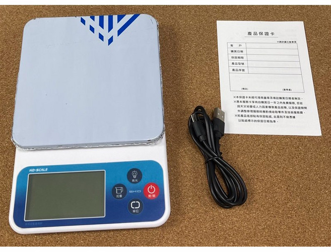宏德 SK-10 高精度微量電子秤 烘培專用秤 廚房秤, 1個, 6kg 0.5g