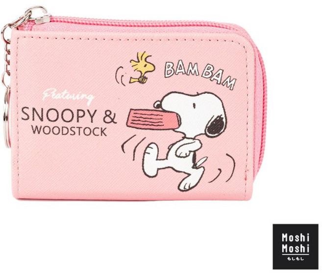 MOSHIMOSHI 史努比 Snoopy 方形零錢包C, 1個