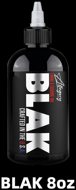 刺青墨水 BLAK 系列, 1個, 寓言-經典黑 240ml