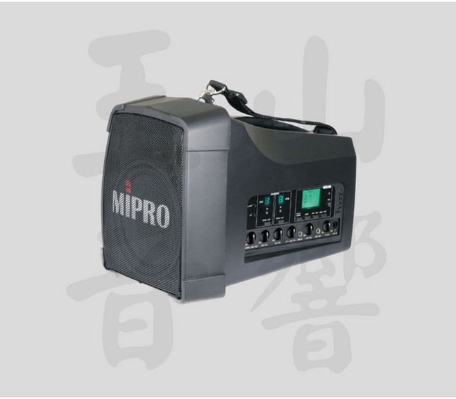 MA-200D 雙頻道旗艦型無線喊話器, MA-200D 5.8G,領夾麥克風*2