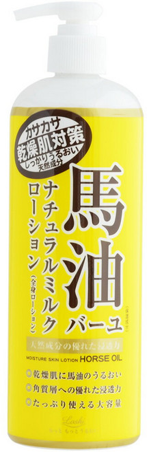 【Loshi 樂絲】北海道馬油保濕乳液(485ml), 1個, 485ml