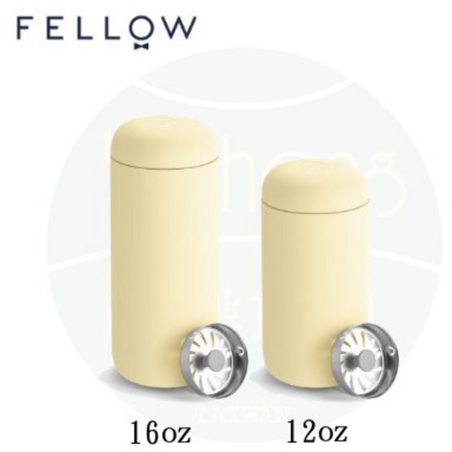 FELLOW CARTER MOVE MUG 卡特隨行真空保溫杯, 沁濘黃,12oz(355ml), 1個