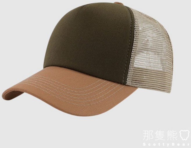 ScottyBear 那隻熊 卡車帽 網眼 鴨舌帽 老帽 撞色 迷彩 CM559