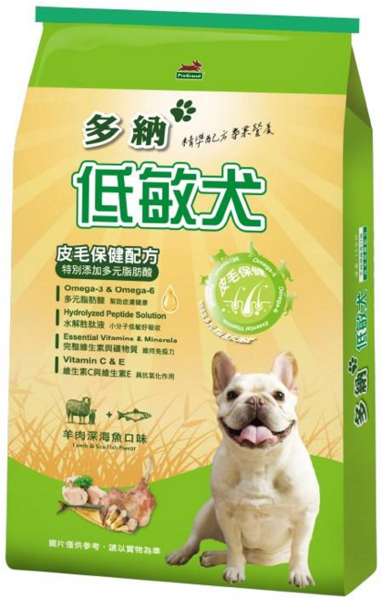 【皮毛保健配方】多納Donna 低敏犬15KG 狗飼料, 15kg, 1個, 羊肉
