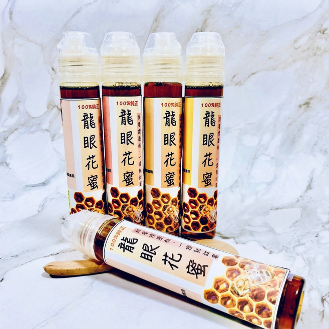 純龍眼花蜜 - 甜蜜擠壓瓶 方便即食, 1個, 125公克