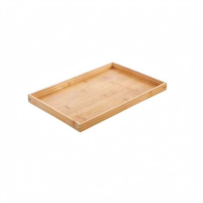 日式竹木託盤, 竹盤 33*22*2.5cm, 1套
